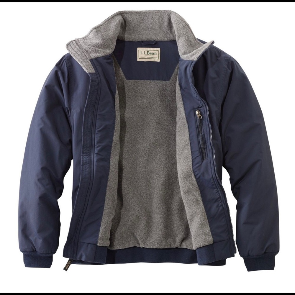 L.L. Bean three-season men’s fleece-lined jacket
